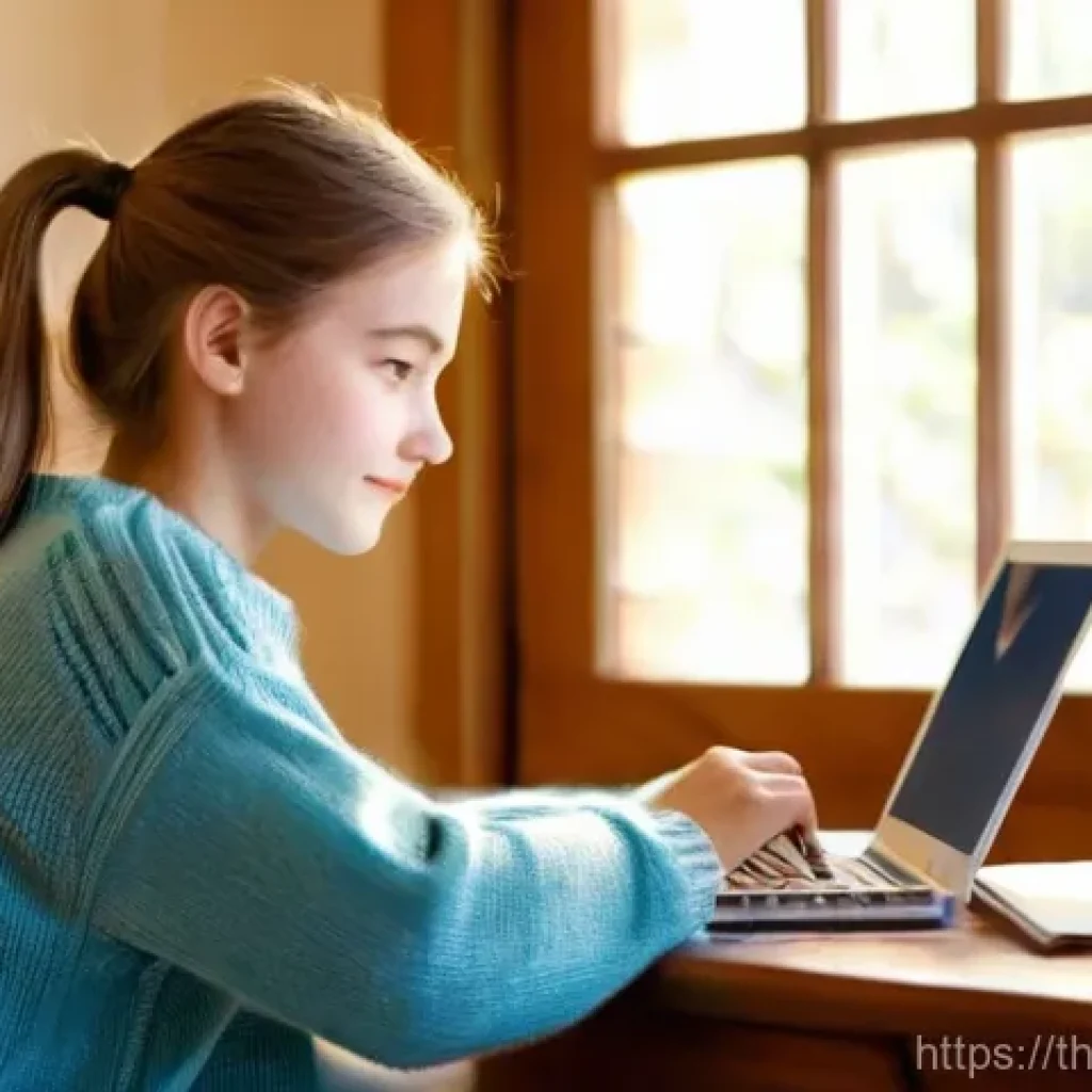 고품질 정보원 식별의 중요성 이해하기 - "Curious Teenager Studying"**
A realistic photograph of a curious teenage girl, approximately 14...