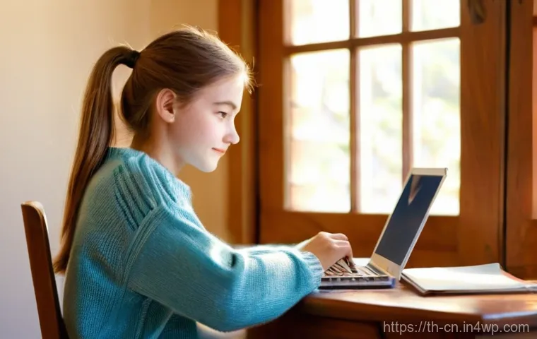 고품질 정보원 식별의 중요성 이해하기 - "Curious Teenager Studying"**
    A realistic photograph of a curious teenage girl, approximately 14...
